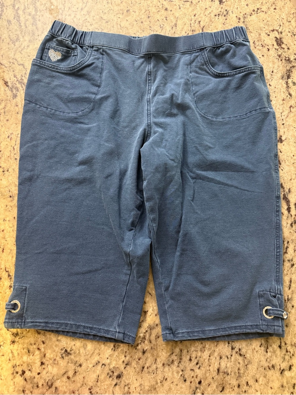 New Quacker Factory Denim Pedal Pushers